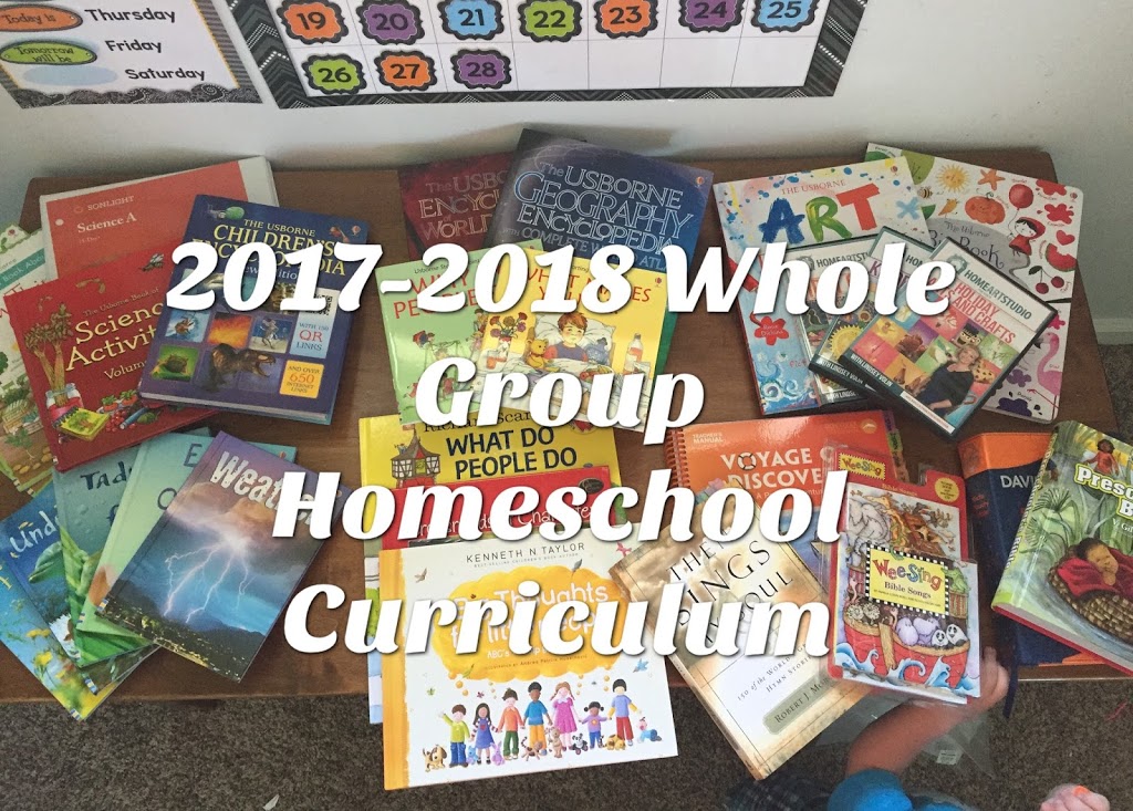 2017-2018 Homeschool Curriculum - The Dwelling Place